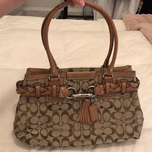 Coach Signature Collection- Hampton Handbag